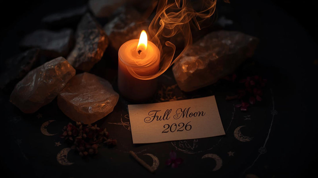 🌙 Calendrier des Pleines Lunes 2026 🌙