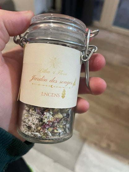 Encens en poudre – Jardin des Songes 🌸