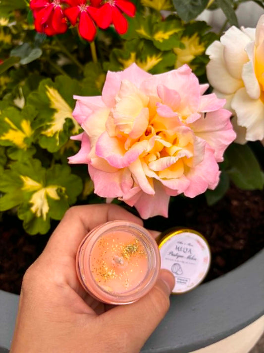 Melya — Bougie artisanale Pastèque Melon