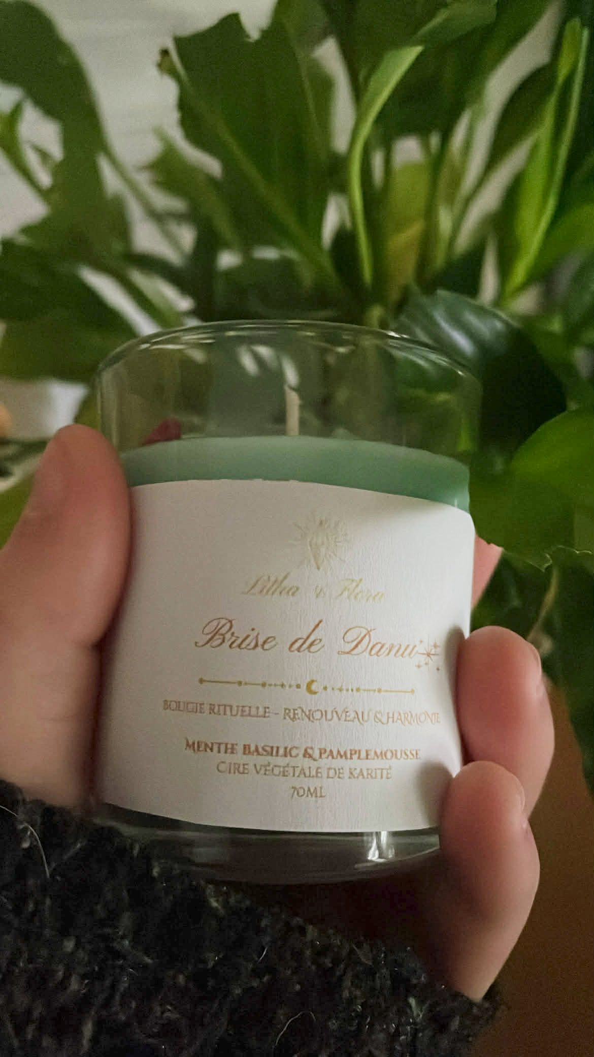 Bougie rituelle Brise de Danu