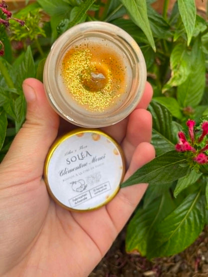 Soléa — Bougie artisanale Clémentine Monoï